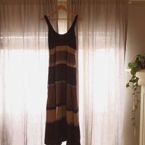 Cynthia Rowley, size 6, brown blue and tan